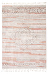Vera Aztec Ivory/Copper Area Rug - 7'10\" x 10'5\"