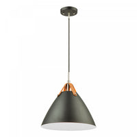 Tote 1-Light Black Pendant I 