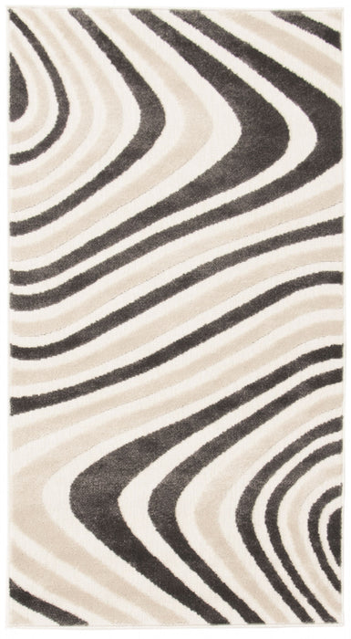 Nikkos Taupe 2'8\" x 4'11\" Area Rug