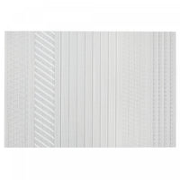 Vinyl Placemat Regalia Silver - Set of 12