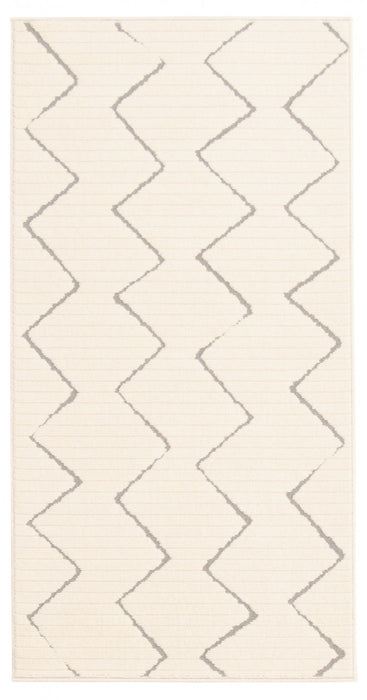 Kimi Ivory 2'8\" x 4'11\" Area Rug