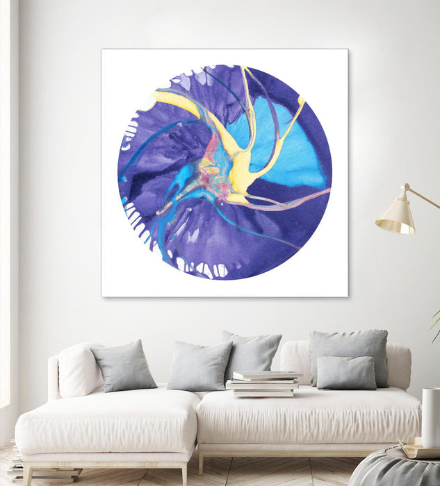 \"Spin Art 26\" Giant Art 54x54 Wall Art