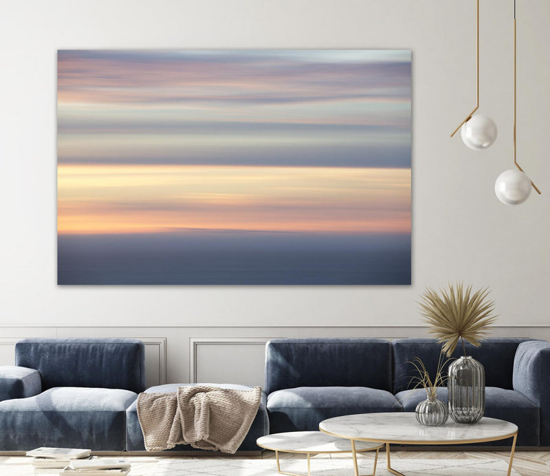 \"Ocean Kisses Sky\" Giant Art 72x48 Wall Art