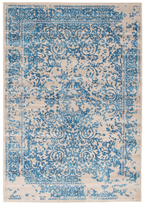 Corinne Blue 5'3\" x 7'7\" Area Rug