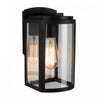 Lakewood Matte Black 1-Light Outdoor Wall Sconce II