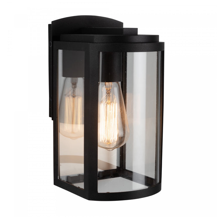 Lakewood Matte Black 1-Light Outdoor Wall Sconce II