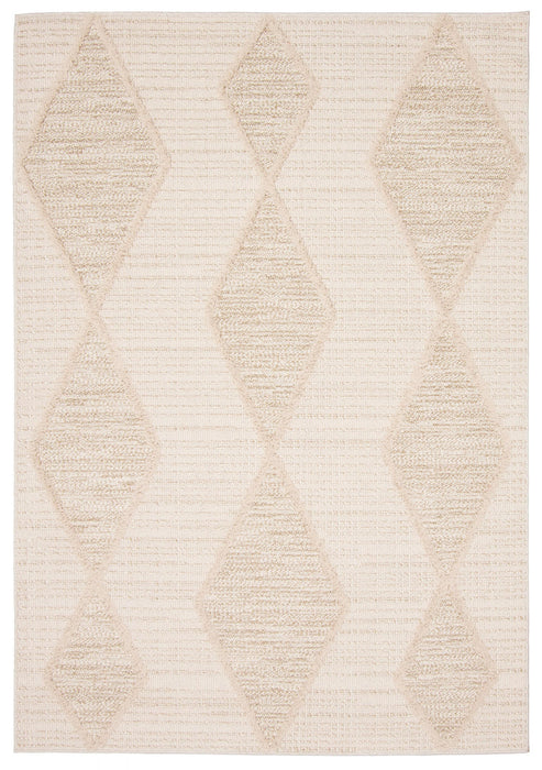 Ebba Beige Area Rug - 5'0\" x 7'0\"
