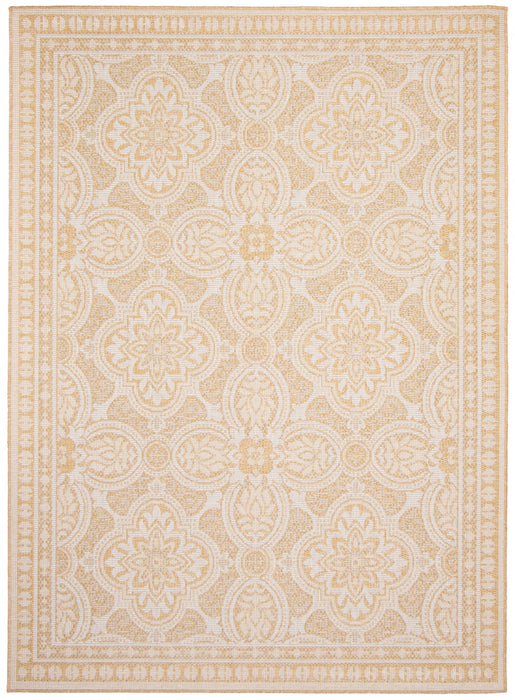 Neisha Traditional Gold Rug 6'7\" X 9'6\" Area Rug