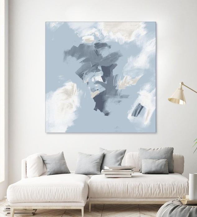\"Peaches And Cream Ii\" Giant Art 72x72 Wall Art