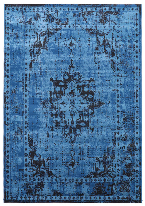Chenta Blue 6'7\" x 9'6\" Area Rug