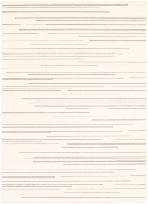 Faith Cream-Silver Area Rug - 7'10\" x 10'2\"