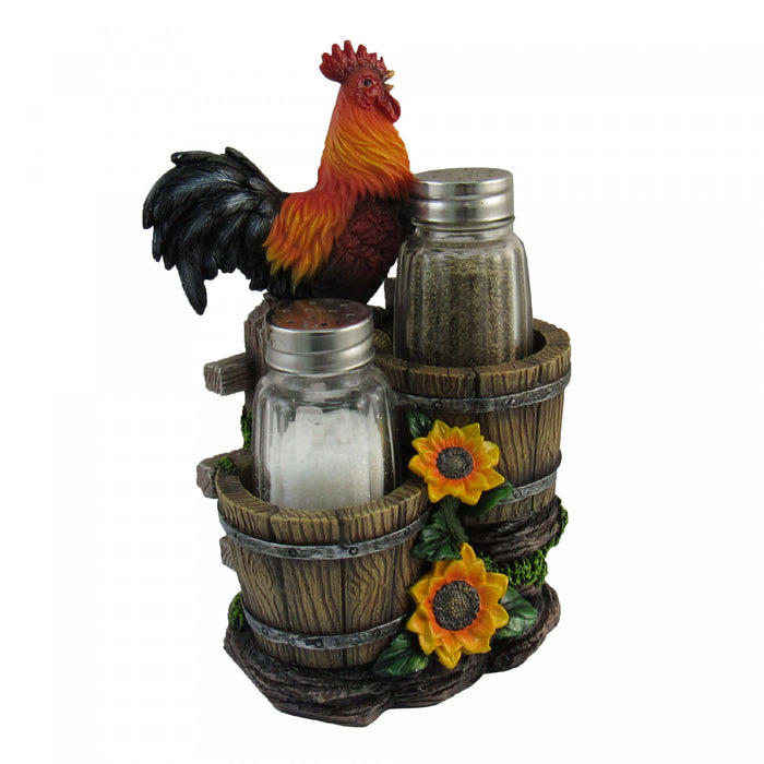 Salt And Pepper Shaker Rooster Sunrise