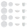 Ryo 16-Piece Dinnerware Set - White