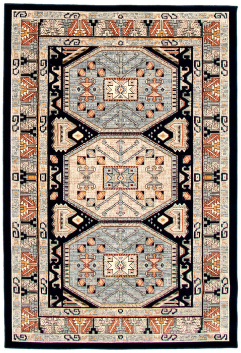 Quincy Navy Blue Area Rug - 7'10\" x 10'2\"