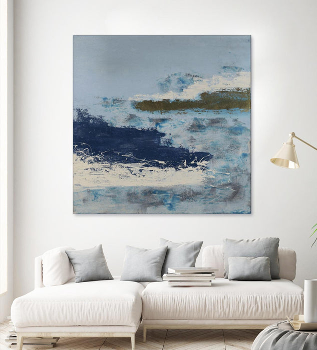 \"Washing To Shore\" Giant Art 72x72 Wall Art