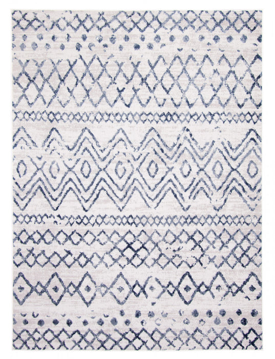 Dita Navy Area Rug - 7'10\" X 10'2\" 