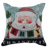 Cushion Merry Christmas Santa - Set of 2 Cushions