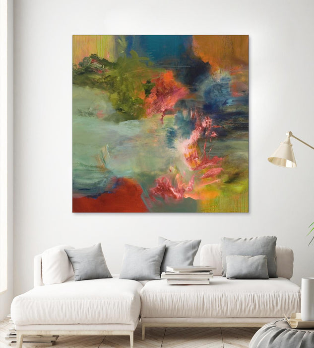 \"Midcenttury Flight\" Giant Art 54x54 Wall Art