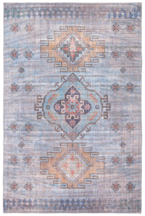 Kashkuli Blue Rug 5'3\" X 8'0\" Area Rug
