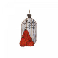 Wooden 'Pumpkin Spice & Everything Nice' Wall Hanging
