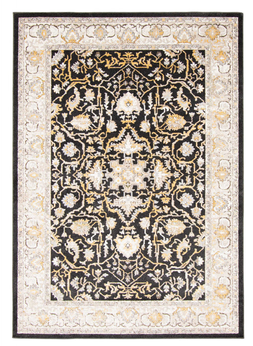 Legacy Black Machine Washable Area Rug - 5'0\" x 7'0\"