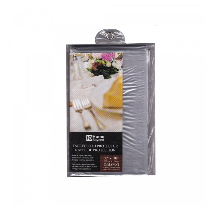 Clear Vinyl Tablecloth Protector 70\" Tablecloths