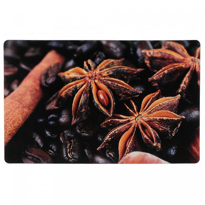 Plastic Placemat Star Anise|Napperon en plastique orné d’anis étoilé