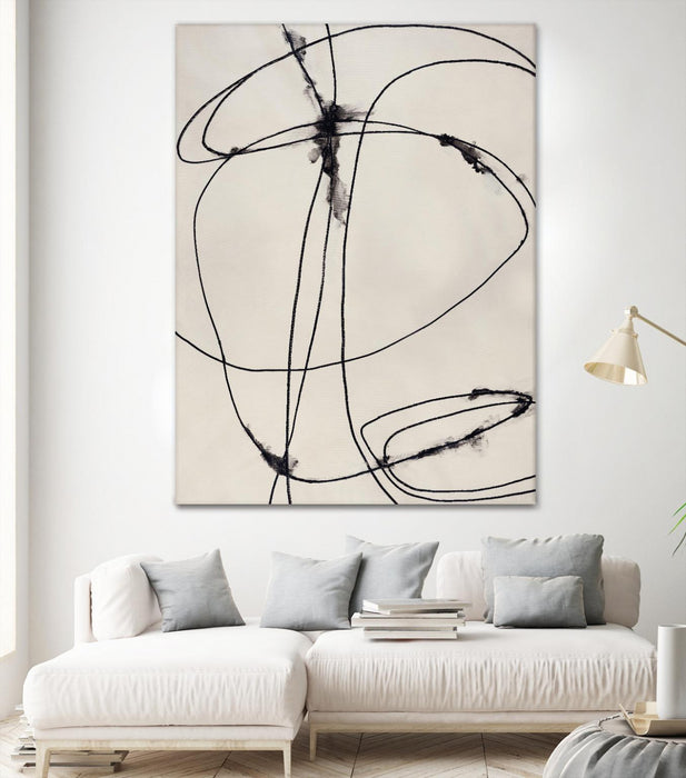 \"Tangled Ties\" Giant Art 72x54 Wall Art