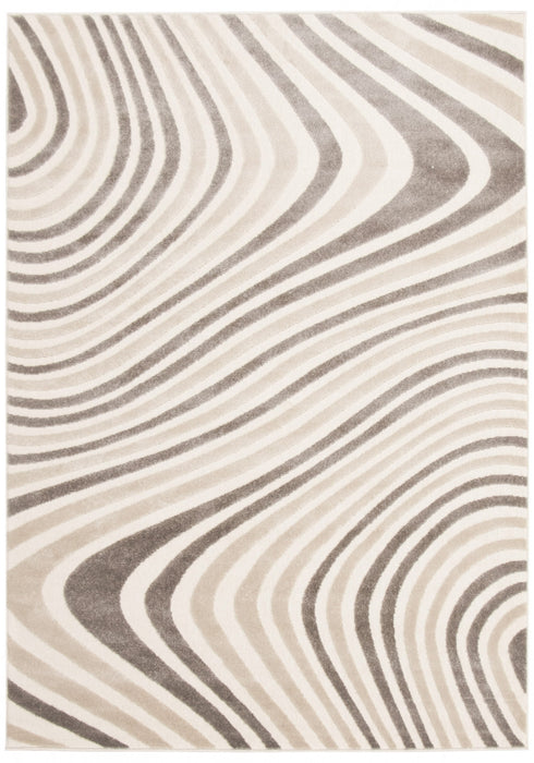 Nikkos Ivory 5'3\" x 7'7\" Area Rug