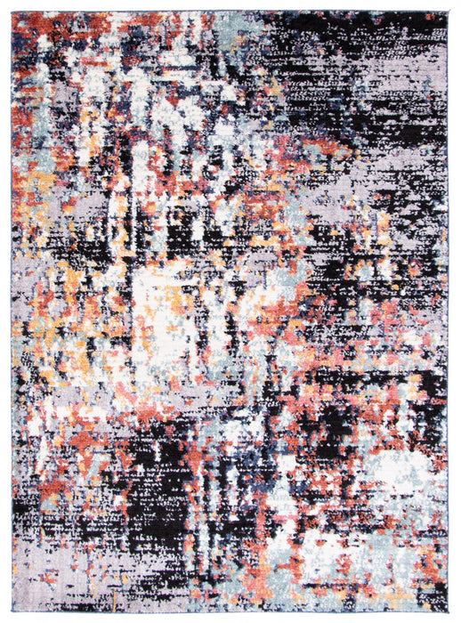 Paloma Vintage Grey Area Rug - 6'7\" x 9'6\"