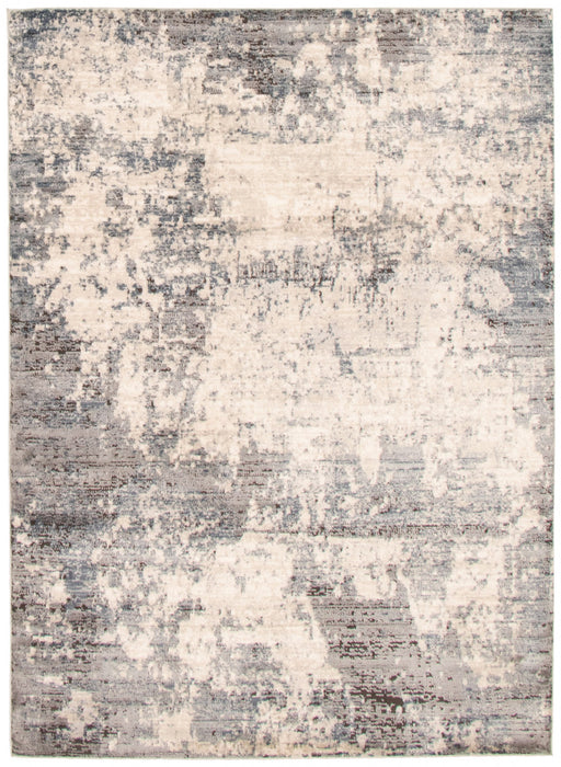 Octavian Abstract Ivory Area Rug - 6'7\" x 9'6\"