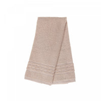Basketweave Hand Towel 16 x 27 Taupe - Set of 6 Towels