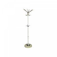 Bloom Coat Hanger White with Marble Base Coat Racks