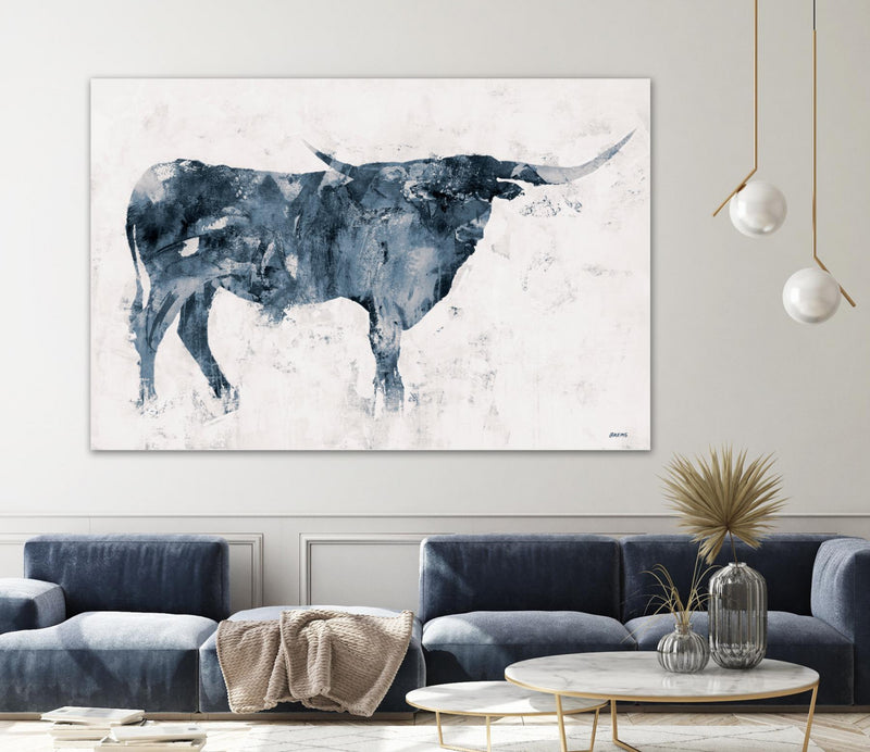 \"Longhorn V2\" Giant Art 72x48 Wall Art