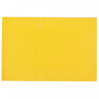 Vinyl Placemat Classic Yellow - Set of 12
