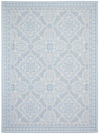 Neisha Traditional Light Blue Rug 6'7