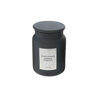 19 Oz Luxe Scented Candle with Glass Lid Silver Mohair - Set of 2