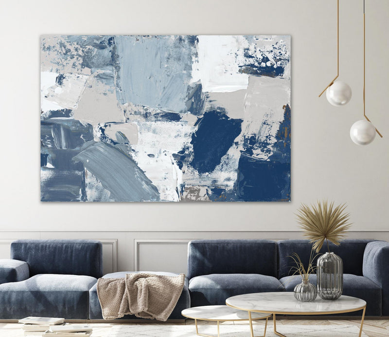 \"Blue Combo\" Giant Art 84x54 Wall Art