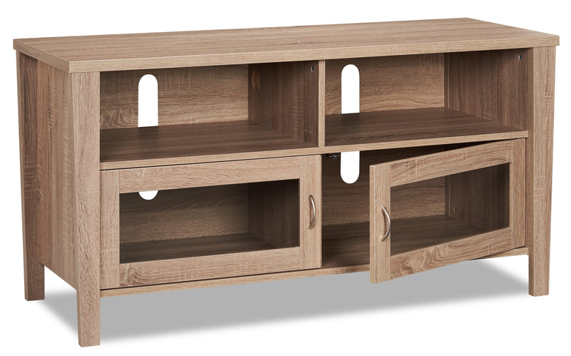 Bailey 47\" TV Stand with Storage and Cable Management for TVs up to 55\"- Grey