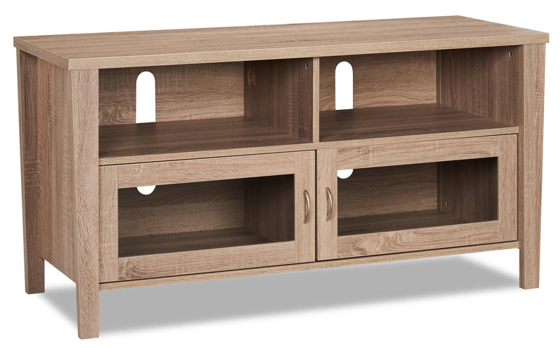 Bailey 47\" TV Stand with Storage and Cable Management for TVs up to 55\"- Grey