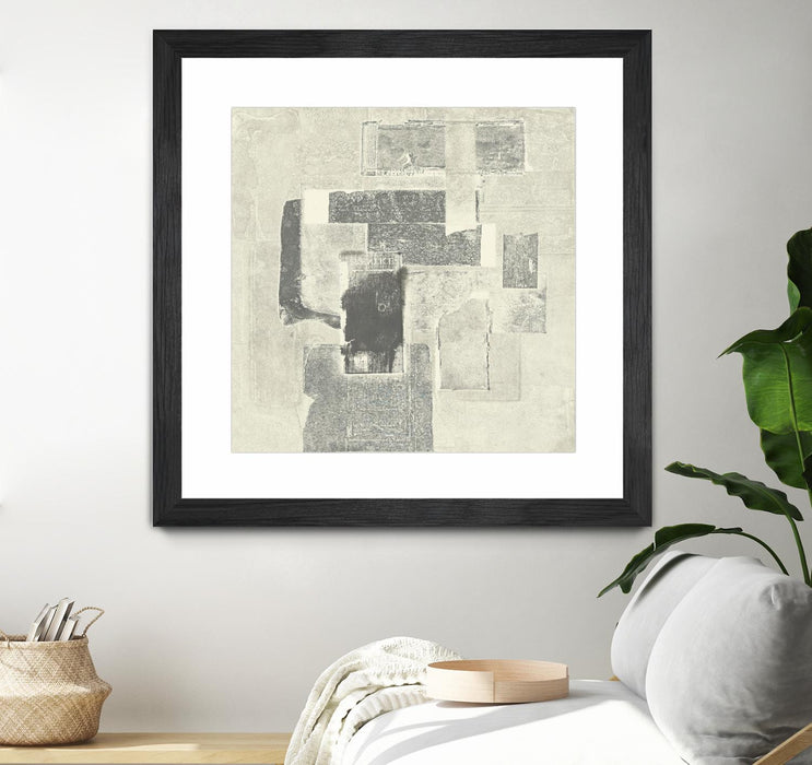 \"Camera Obscura\" Matted and Framed Black 30x30 Wall Art