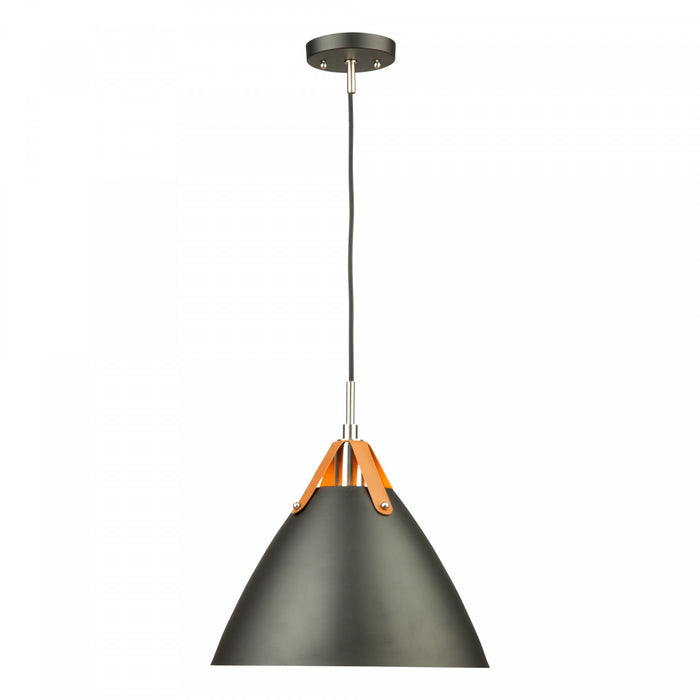 Tote 1-Light Black Pendant I