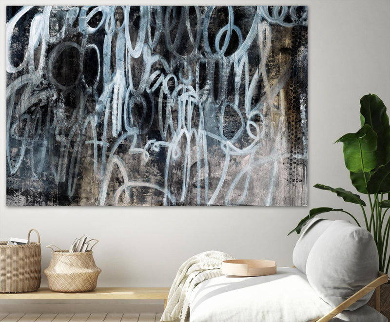 \"Skip The Small Talk\" Giant Art 72x48 Wall Art