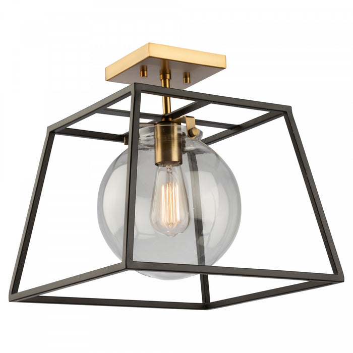 Bridegtown 1-Light Semi-Flush Mount