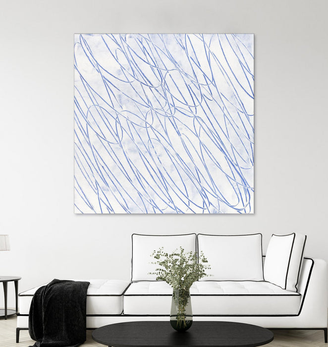 \"Hula Ii\" Giant Art 54x54 Wall Art