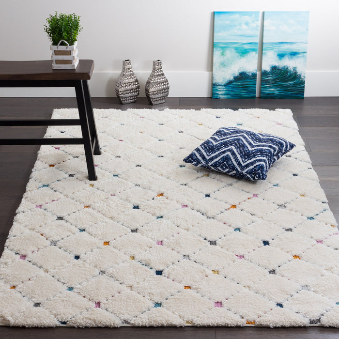 Lola Lattice 3x5 Area Rug