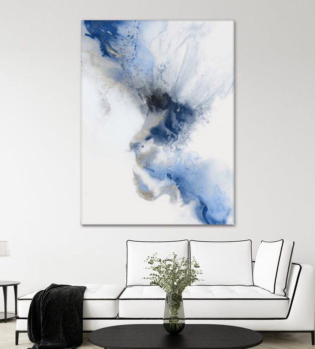 \"Watercolour Blue I\" Giant Art 72x54 Wall Art