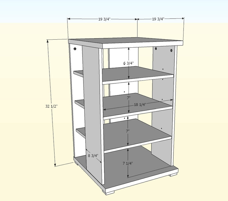 Nordika Audio Tower - Truffle