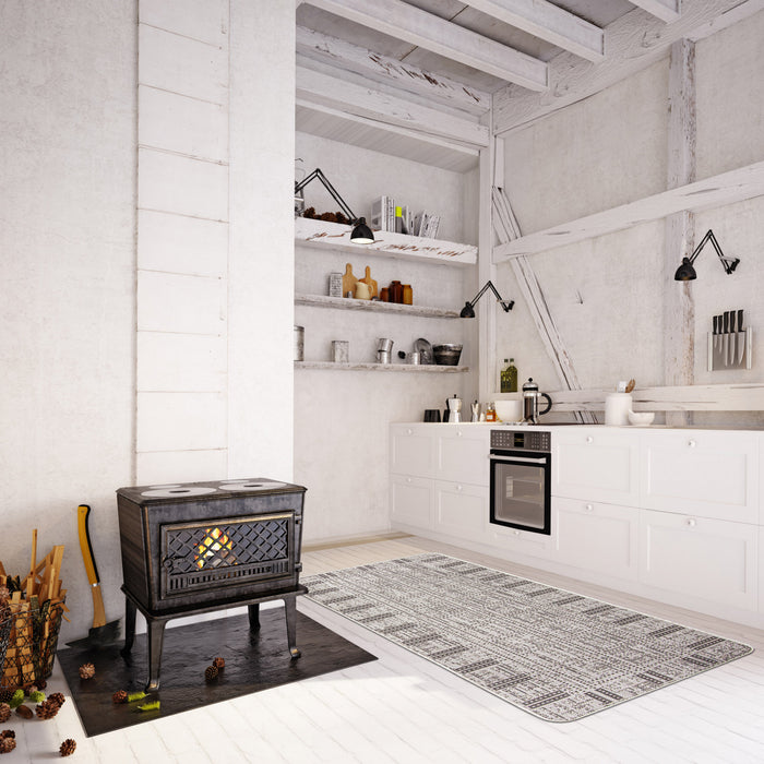 Joni Grey Area Rug - 2'2\" X 6'7\" 