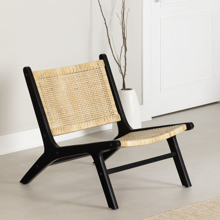 Balka Lounge Chair - Black 